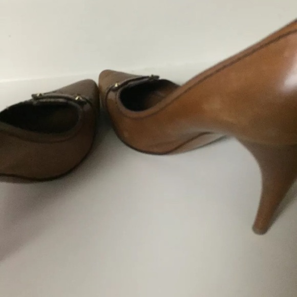 LOUIS VUITTON LV Spectator Stud Pump Cognac SIZ 37 - Picture 6 of 8